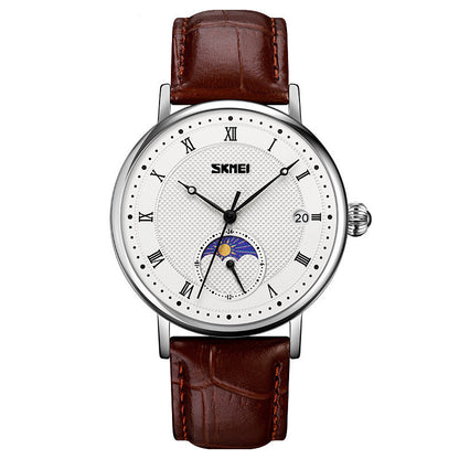 Men's Watch Quartz Watch Waterproof Belt