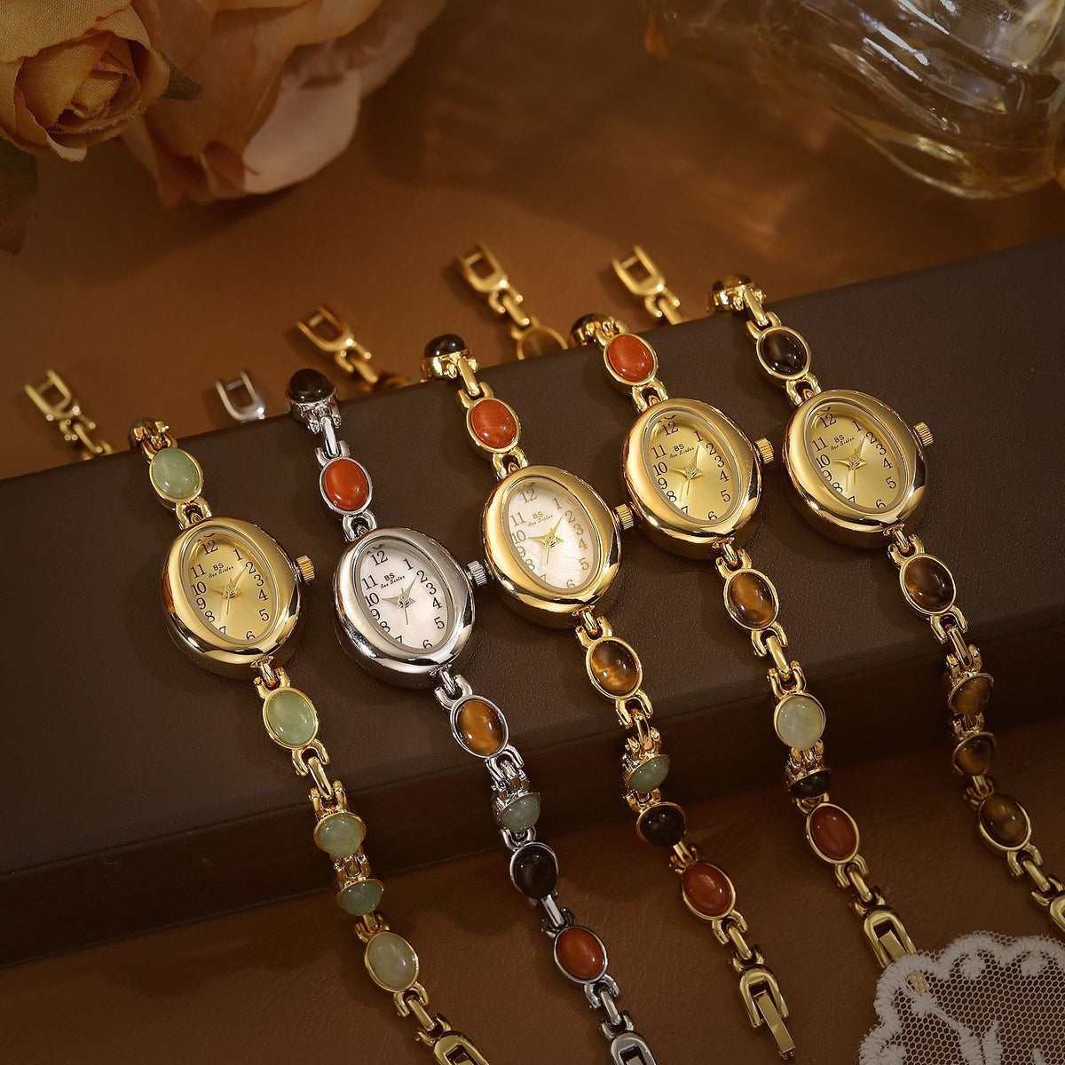 Natural Tigereye Premium Watch