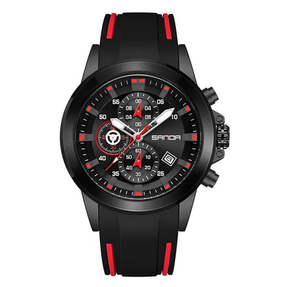 Fashion Calendar Men's Business Quartz Watch