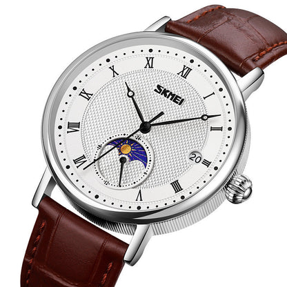 Men's Watch Quartz Watch Waterproof Belt