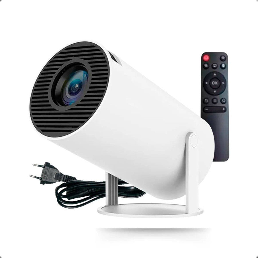 Portable Projector Small Straight Projector For Home Use 180 Degrees Projection Angle Automatic Focus Home Video Projector