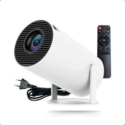 Portable Projector Small Straight Projector For Home Use 180 Degrees Projection Angle Automatic Focus Home Video Projector